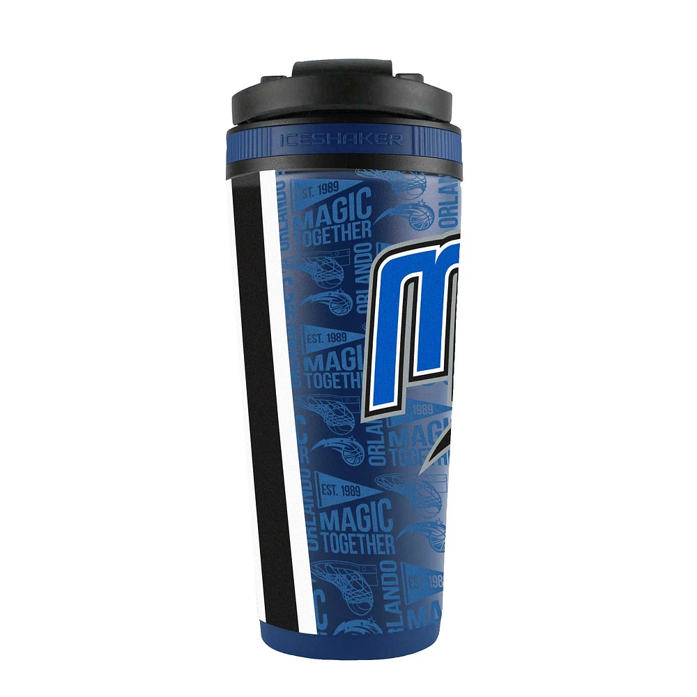 Orlando Magic 26oz. 4D Stainless Steel Shaker Bottle