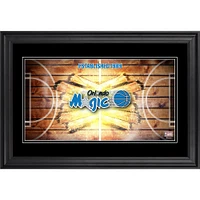 Orlando Magic Framed 10" x 18" Hardwood Classics Panoramic Photograph