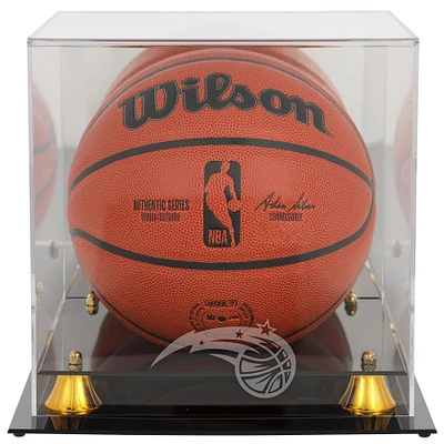 Vitrine de présentation du logo de l'équipe de basket-ball Orlando Magic Golden Classic
