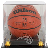 Vitrine de présentation du logo de l'équipe de basket-ball Orlando Magic Golden Classic
