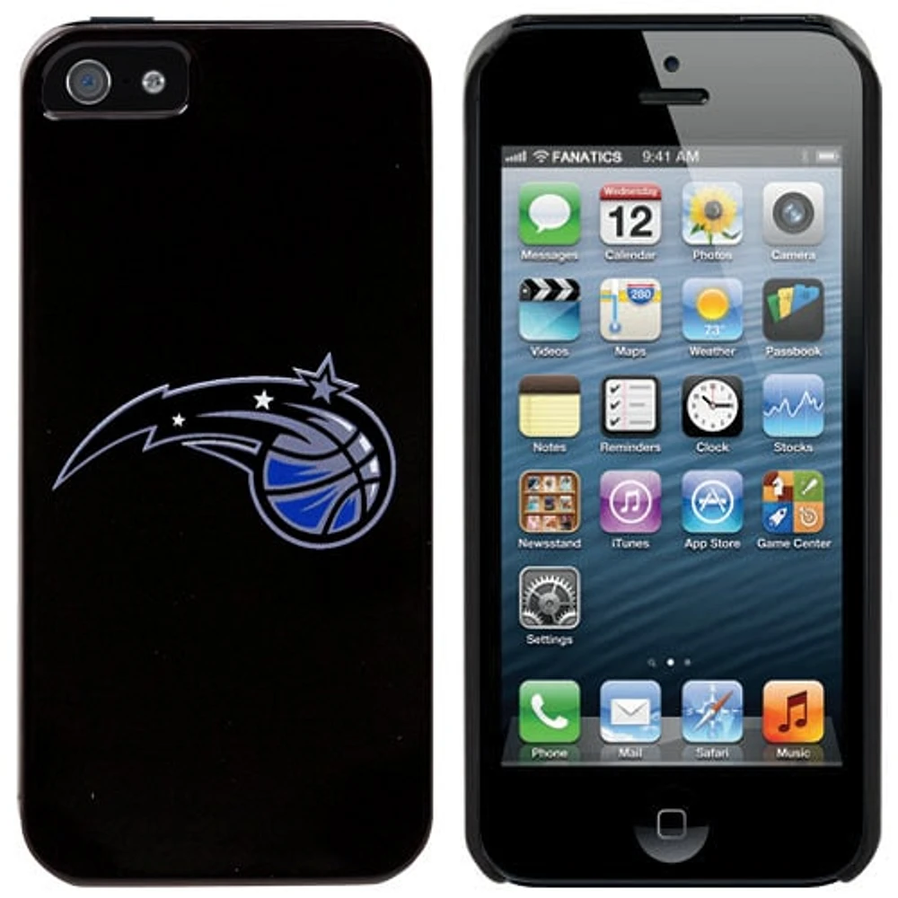 Coque Snap-On pour iPhone 5 Orlando Magic avec logo basique - Noire