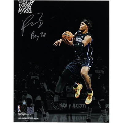 Photographie autographiée de 11"x 14" de Paolo Banchero, Orlando Magic, avec l'inscription "ROY 23"