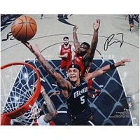 Paolo Banchero Orlando Magic Autographed 8" x 10" Layup vs Zion Williamson Photograph 