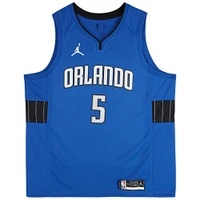 Paolo Banchero Orlando Magic Autographed Jordan Brand Blue Statement 2022-23 Swingman Jersey