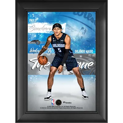 Lids Paolo Banchero Orlando Magic Fanatics Authentic 10.5 x 13 2022 NBA  Rookie Debut Sublimated Plaque