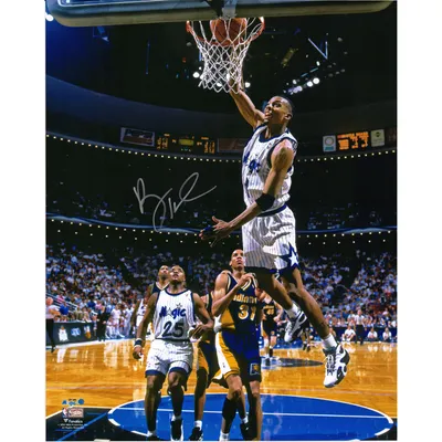 Lids Penny Hardaway Orlando Magic Fanatics Authentic Framed Autographed 20  x 24 In Focus Photograph