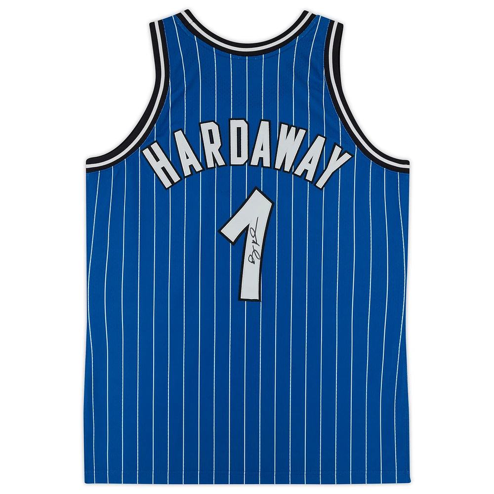 Maillot authentique autographié Mitchell & Ness 1994 par Penny Hardaway Orlando Magic