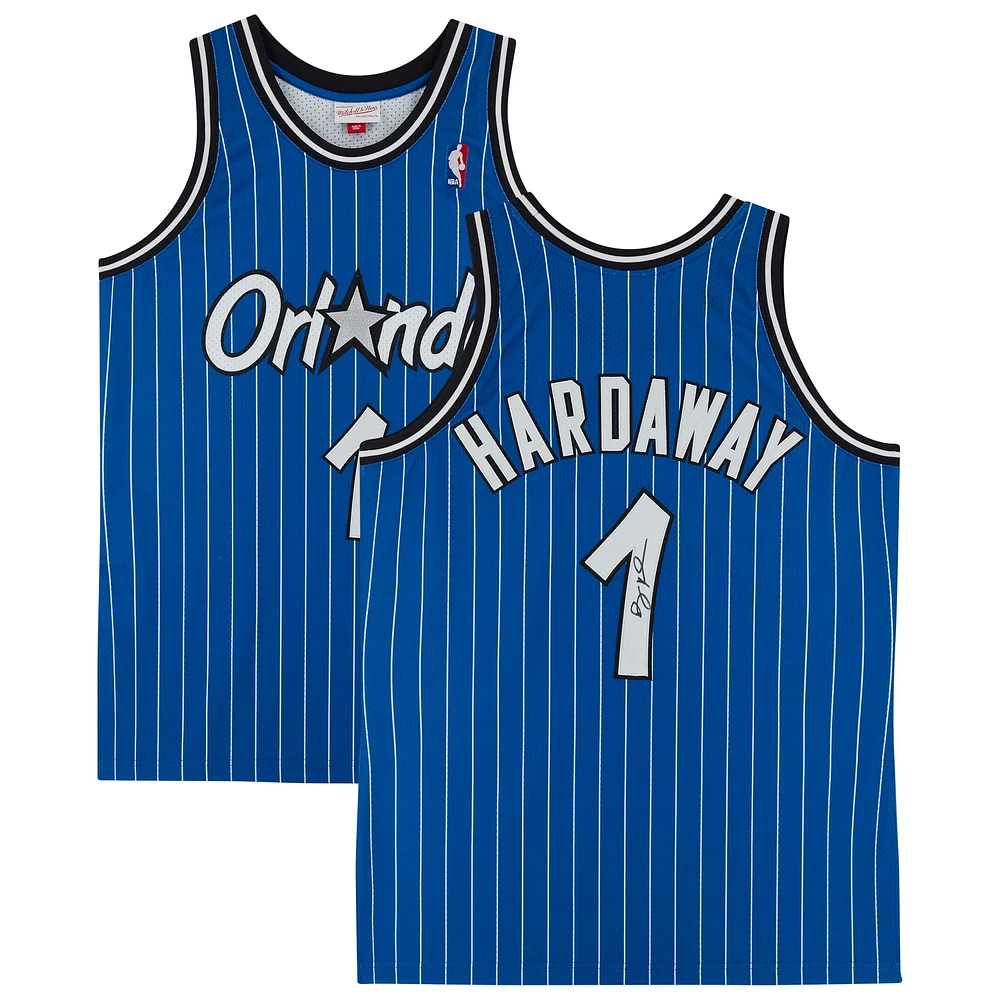 Maillot authentique autographié Mitchell & Ness 1994 par Penny Hardaway Orlando Magic