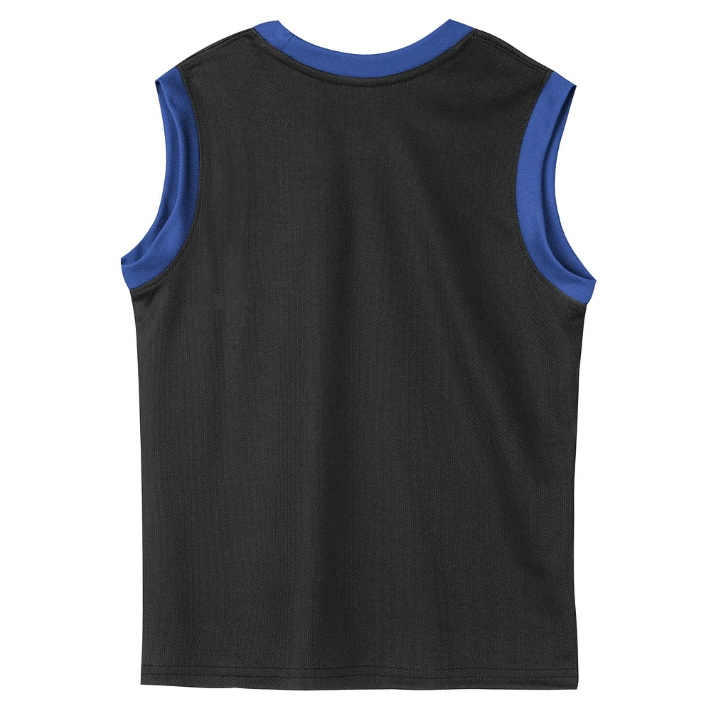 Preschool Black Orlando Magic Mesh Tank Top and Shorts Set