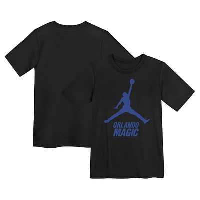 Preschool Jordan Brand Black Orlando Magic Essential Jumpman T-Shirt