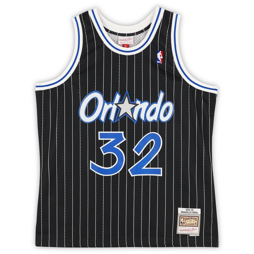 Shaquille O'Neal Orlando Magic Autographed Mitchell & Ness - Swingman Jersey with "HOF 16" Inscription