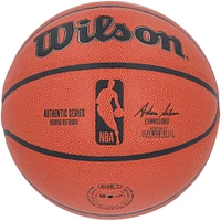 Ballon de basket-ball d'intérieur/extérieur Wilson Authentic Series signé à plusieurs reprises par Shaquille O'Neal, Paolo Banchero et Mike Miller des Orlando Magic avec inscriptions « ROY 01 » et « ROY '23 » - Édition limitée n°1 sur 23
