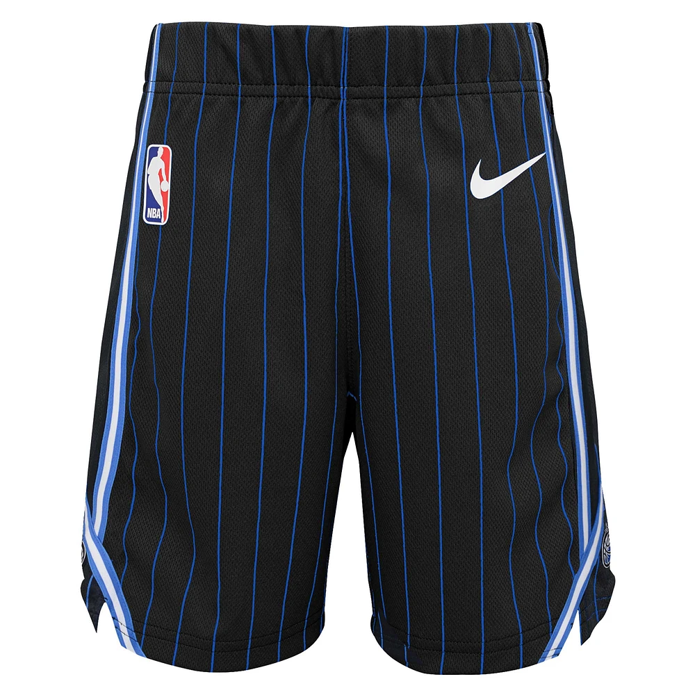 Short Nike noir Orlando Magic Icon Replica pour tout-petit