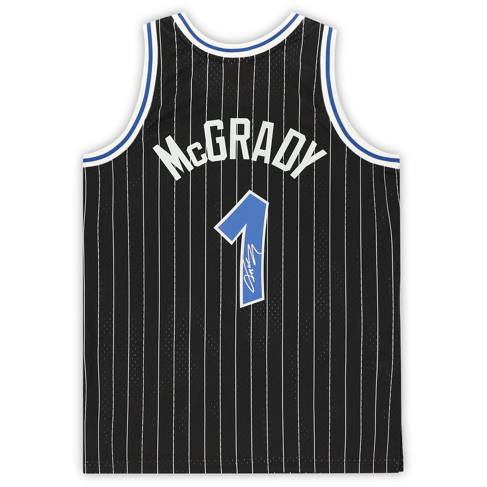 Tracy McGrady Orlando Magic Autographed Black 2003 Mitchell & Ness Swingman Jersey