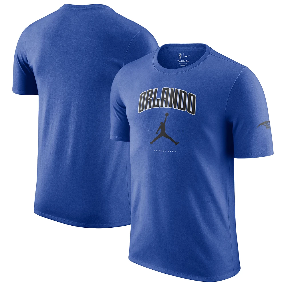 Unisex Jordan Brand Blue Orlando Magic Essential Cities T-Shirt