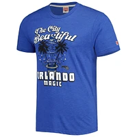 T-shirt unisexe Hommage Royal Orlando Magic Hometown Hyper Local Tri-Blend