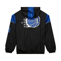 Unisex Mitchell & Ness  Black Orlando Magic Hardwood Classics Team OG 3.0 Anorak Half-Zip Windbreaker Jacket