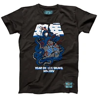 Unisex NBALab x Hyperfly Heather Black Orlando Magic Year of the Snake Lunar New Collection T-Shirt
