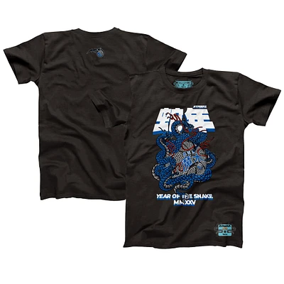Unisex NBALab x Hyperfly Heather Black Orlando Magic Year of the Snake Lunar New Collection T-Shirt