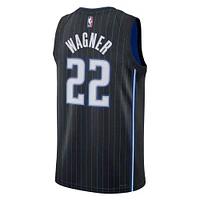 Maillot unisexe Nike Franz Wagner noir Orlando Magic Swingman - Édition Icon