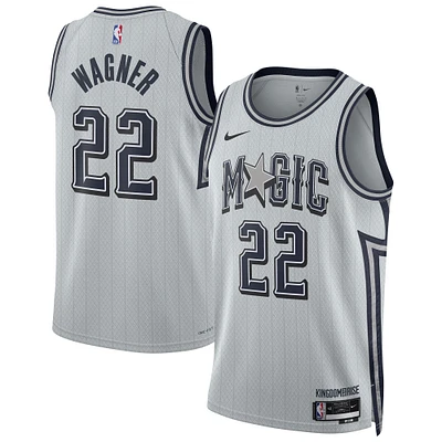 Maillot de joueur unisexe Nike Franz Wagner Silver Orlando Magic 2024/25 Swingman - Édition City