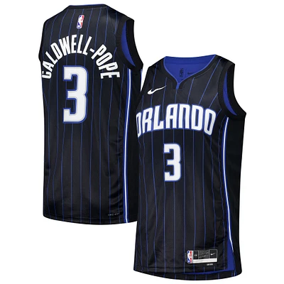 Maillot Nike Swingman unisexe Kentavious Caldwell-Pope noir Orlando Magic 2024 Offseason Addition