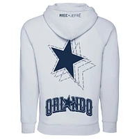 Unisex Sportiqe  Silver Orlando Magic x JEFRË 2024/25 City Edition Premium Pullover Hoodie