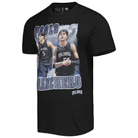 Unisex Stadium Essentials Paolo Banchero Black Orlando Magic City Edition Double Player T-Shirt