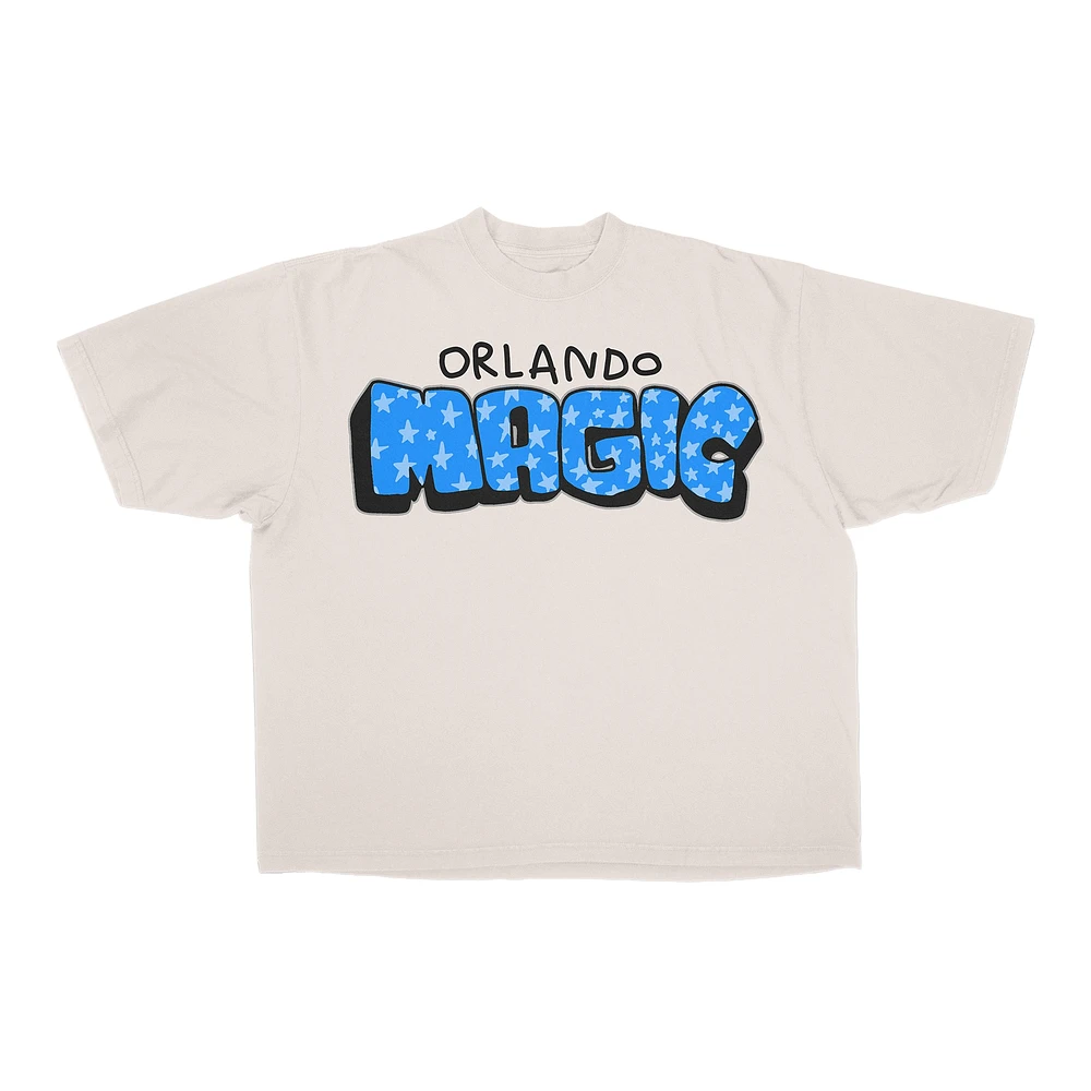 Unisex  Tan Orlando Magic I Believe Premium Vintage Boxy T-Shirt