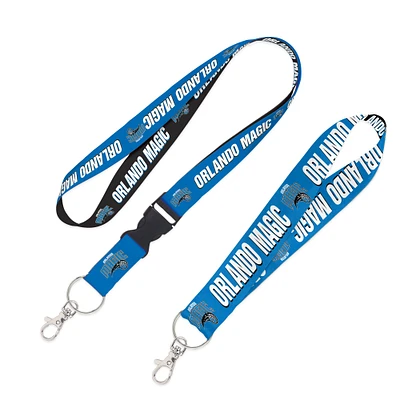 WinCraft Orlando Magic Lot de 2 cordons avec boucle amovible et sangle pour clés