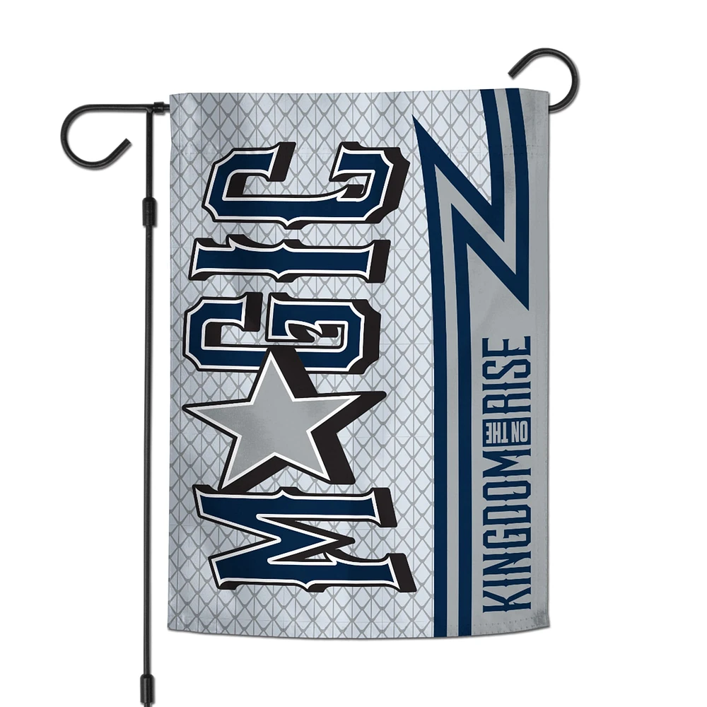 Drapeau de jardin recto verso WinCraft Orlando Magic 2024/25 City Edition 12" x 18"