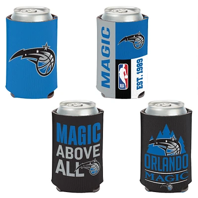 Ensemble de 4 refroidisseurs de canettes WinCraft Orlando Magic de 12 oz