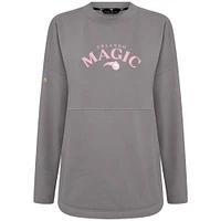 Women's Levelwear  Gray Orlando Magic Mother's Day Beaudry Arched Pullover Sweatshirt