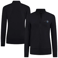 Women's Levelwear Black Orlando Magic Shine Full-Zip Jacket