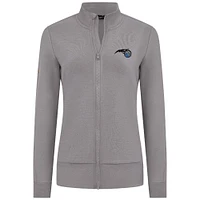 Veste zippée intégrale grise Orlando Magic Shine pour femme Levelwear