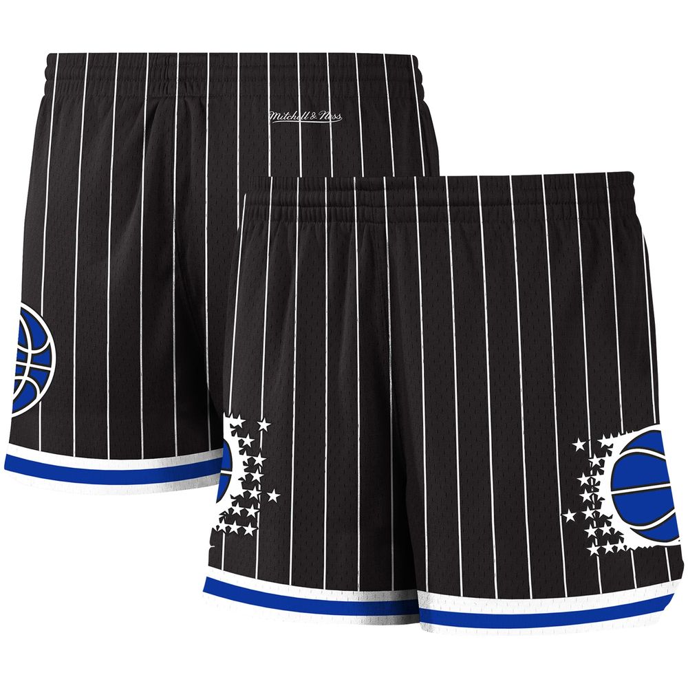 Women's Mitchell & Ness Black Orlando Magic Jump Shot Shorts