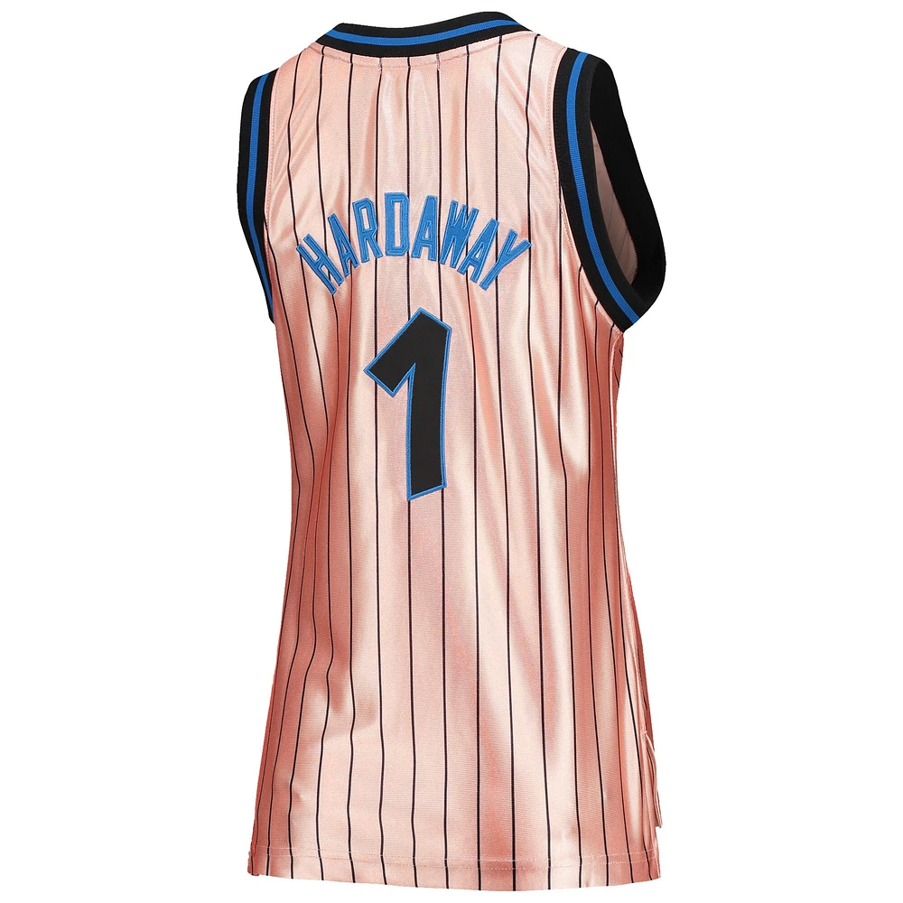 Women's Mitchell & Ness Penny Hardaway Pink Orlando Magic 75th Anniversary Rose Gold 1993 Swingman Jersey