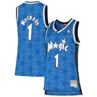 Maillot Swingman Mitchell & Ness Tracy McGrady Orlando Magic 2000/01 Hardwood Classics bleu pour femme