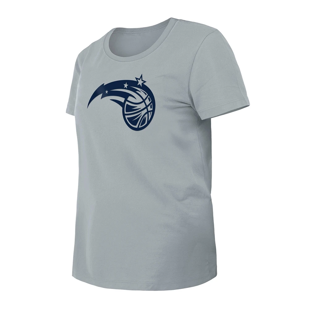 T-shirt New Era gris pour femme Orlando Magic 2023/24 City Edition