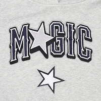 Women's Pro Standard Gray Orlando Magic 2024/25 City Edition Cropped Pullover Hoodie