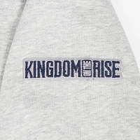 Women's Pro Standard Gray Orlando Magic 2024/25 City Edition Cropped Pullover Hoodie