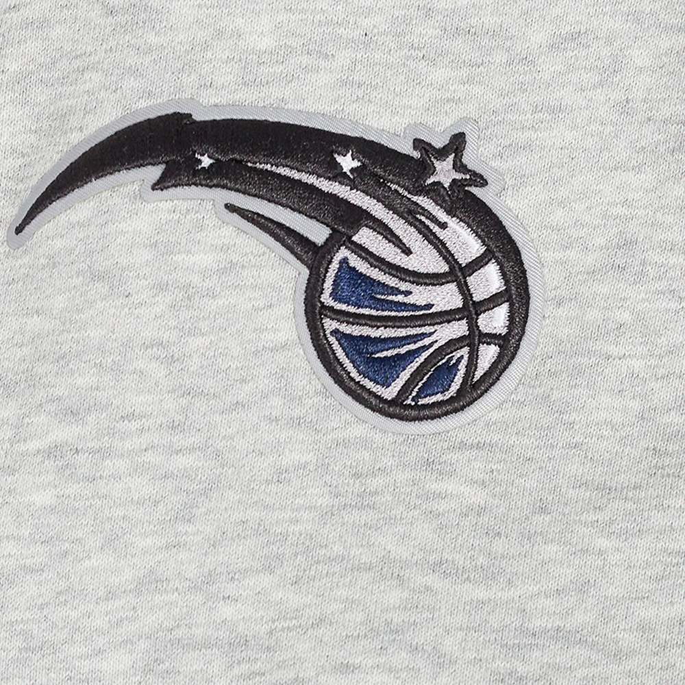 Women's Pro Standard Gray Orlando Magic 2024/25 City Edition Cropped Pullover Hoodie