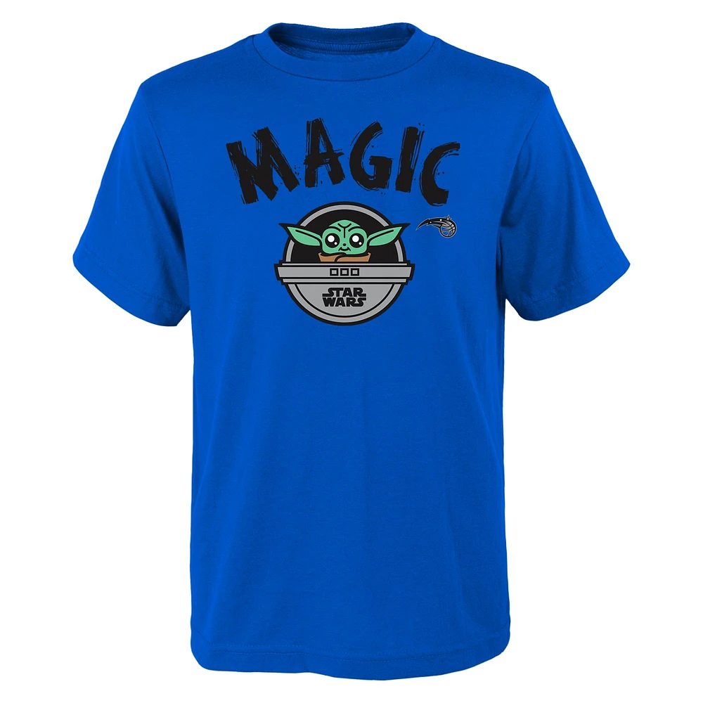 T-shirt bleu pour jeunes Orlando Magic Star Wars The Child