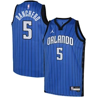 Maillot Jordan Brand Paolo Banchero Royal Orlando Magic Swingman pour jeune - Statement