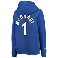 Youth Mitchell & Ness Tracy McGrady Blue Orlando Magic Hardwood Classics Name Number Pullover Hoodie