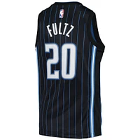 Maillot Nike Markelle Fultz noir Orlando Magic Swingman pour jeune - Édition Icon