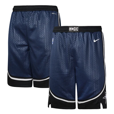 Youth Nike Navy Orlando Magic 2023/24 City Edition Swingman Performance Shorts