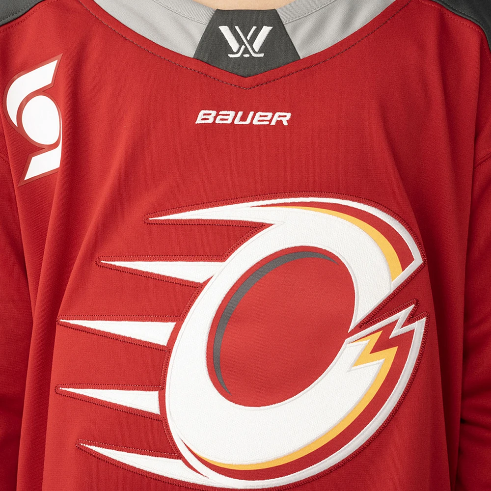 Maillot de hockey réplique pour jeunes Ottawa Charge rouge