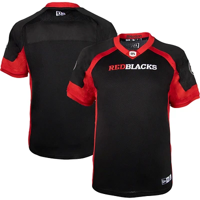 Maillot New Era Ottawa Redblacks 2023 Replica pour homme, noir