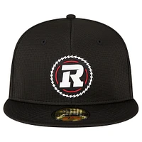 Casquette ajustée 59FIFTY pour homme Ottawa Redblacks Sideline noire New Era